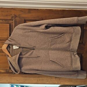 Womens Members Mark Sherpa Lined Full Zip Hoodie & Pants